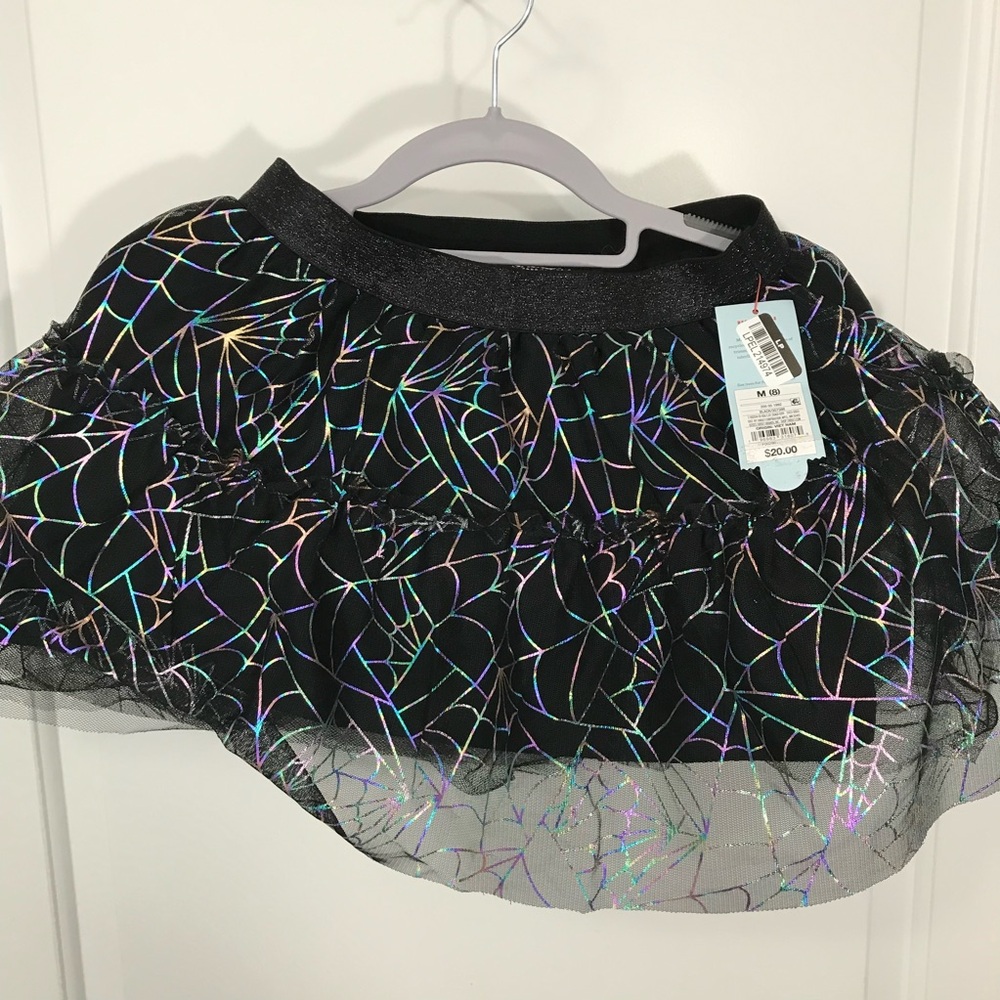 Cat & Jack Black Tutu Medium 8 NWT
